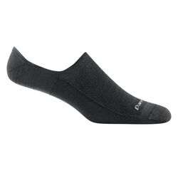 Darn Tough Men's Solid No Show Hidden Lightweight Lifestyle Socks - Black