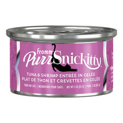 Fromm PurrSnickitty Cat Food - Tuna & Shrimp Entree in Gelee - 3 oz