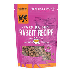 Raw Dynamic Freeze-Dried Raw Cat Food - Rabbit Formula