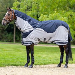 LeMieux Arika Shower-Tek Fly Blanket - Navy