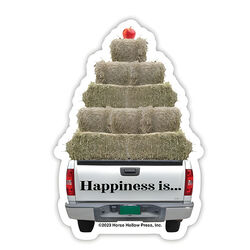 Horse Hollow Press Die-Cut Sticker - Hay Truck