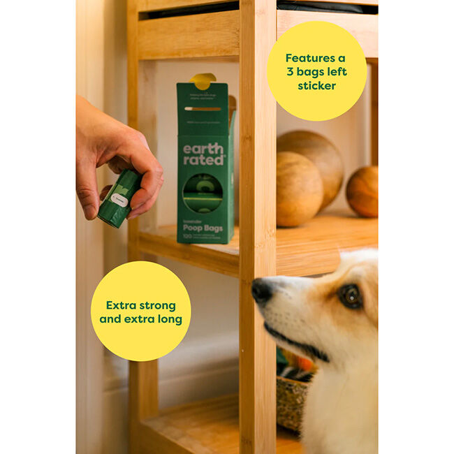 Earth Rated Poop Bags - Refill Rolls - Unscented image number null