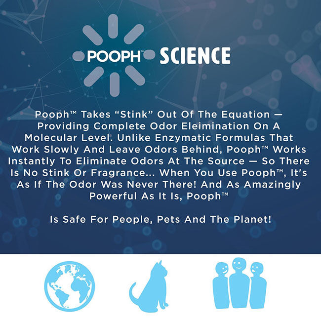 POOPH Cat & Dog Odor & Stain Eliminator - 20 oz image number null