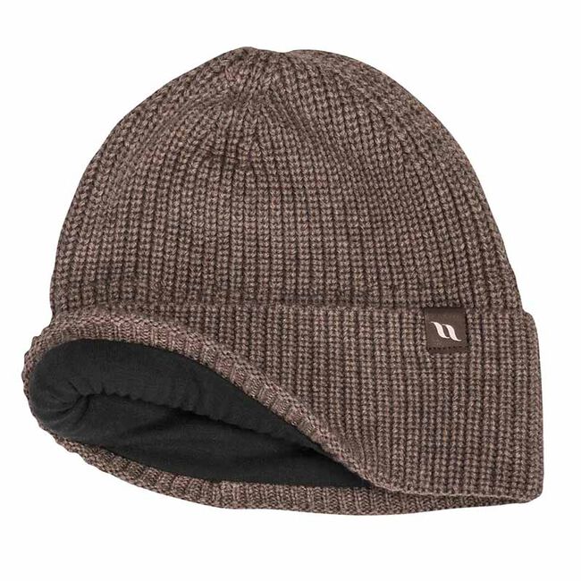 Back on Track Ava Wool Blend Knitted Beanie with Cuff image number null