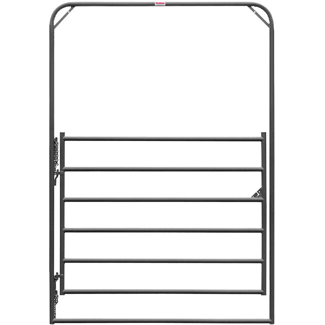 Behlen 6' x 9' Horse Country Arch Gate - Chain Hook-up image number null