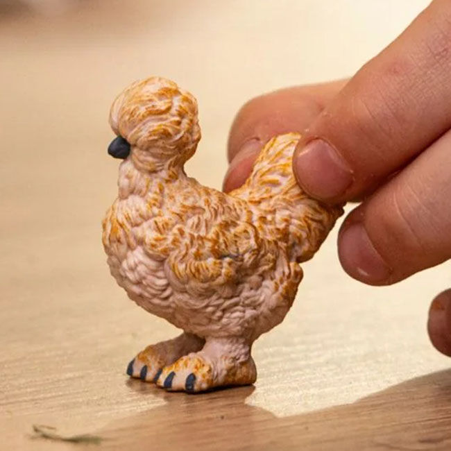 Schleich Silkie Chicken image number null