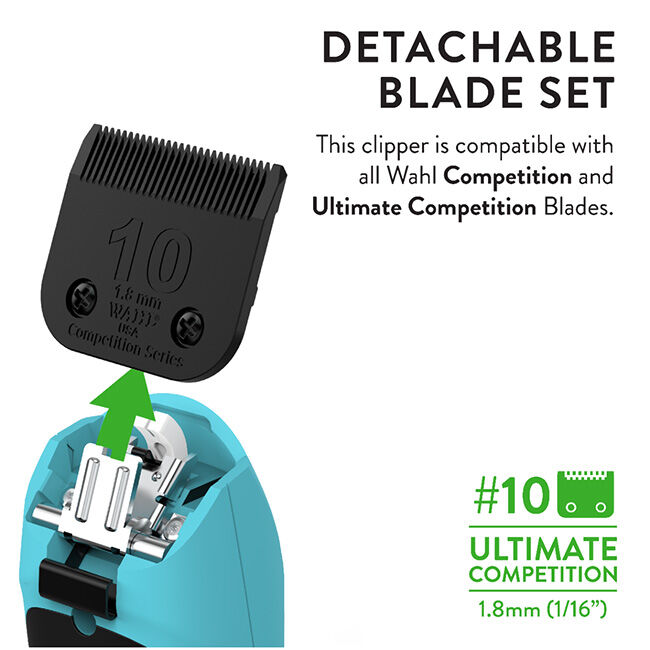 Wahl KM10 2-Speed Professional Clipper - Teal image number null