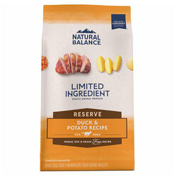 Natural Balance Limited Ingredient Dog Food - Grain-Free Duck & Potato Recipe
