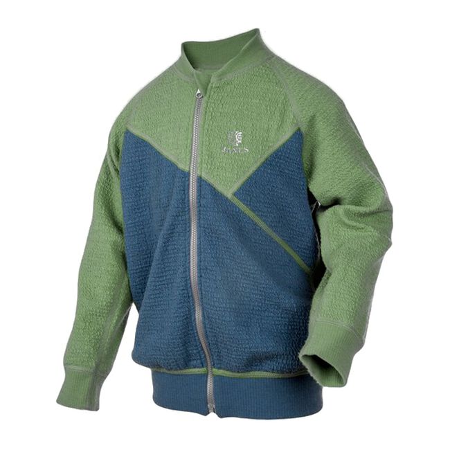 Janus Kids' Crinkle Wool Jacket - Blue - Closeout image number null