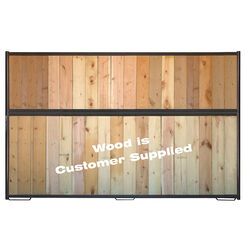 Behlen Country Modular Horse Stall - 12' Solid Stall Panel