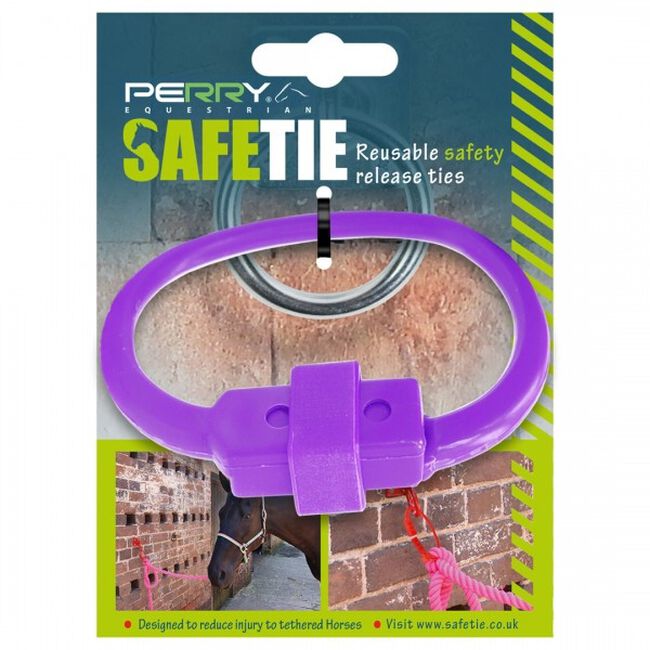 Perry Equestrian SafeTies - Purple image number null