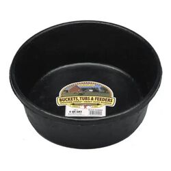 Little Giant DuraFlex Rubber Feeder Pan - 4-Quart Capacity