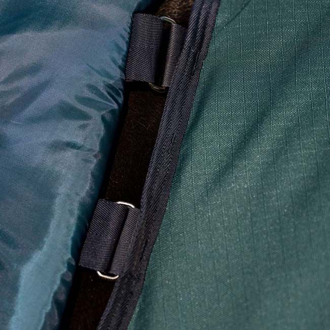 Horseware Amigo Ripstop 900D Plus Turnout (0g Light) - Dynasty Green/Navy/Silver image number null