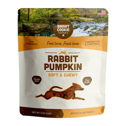 Smart Cookie Bakery Soft & Chewy Dog Treats - Rabbit & Pumpkin - 5 oz