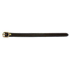 Horse Fare Plain Leather Bracelet