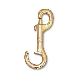 Campbell 4" Zinc-Plated Iron Open Eye Bolt Snap