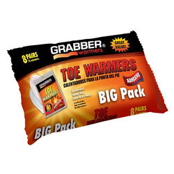 Grabber Warmers Toe Warmers - 8 Pairs
