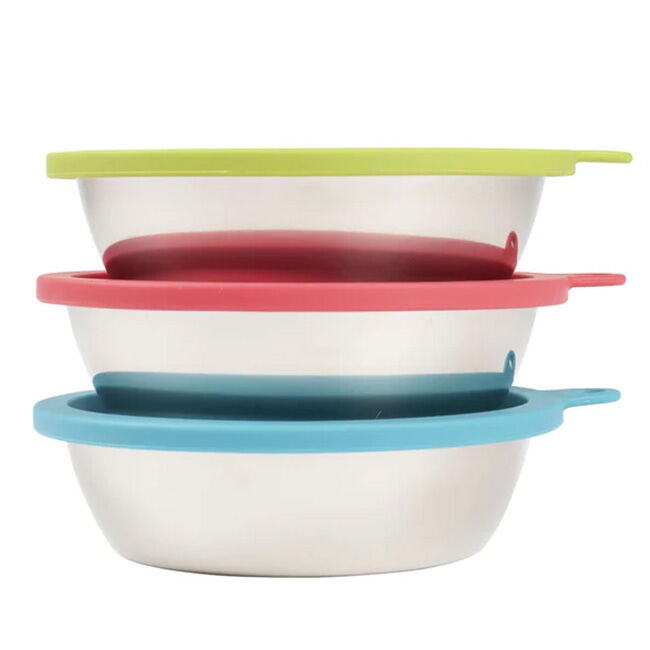 Messy Mutts Bowl & Cover Set - 3-Pack image number null
