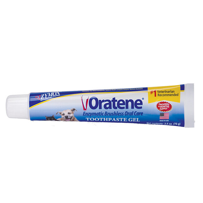 Zymox Oratene Brushless Toothpaste Gel for Cats & Dogs image number null
