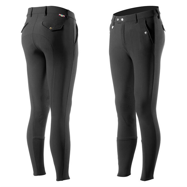 Horze Grand Prix Men's Silicone Knee Patch Breeches image number null