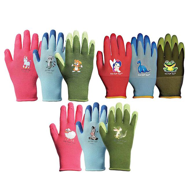 Bellingham Kids' Tuff Too Garden Gloves - Assorted Styles image number null