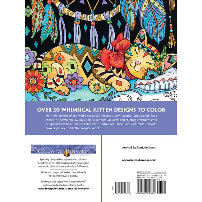 Creative Haven Creative Kittens Coloring Book image number null