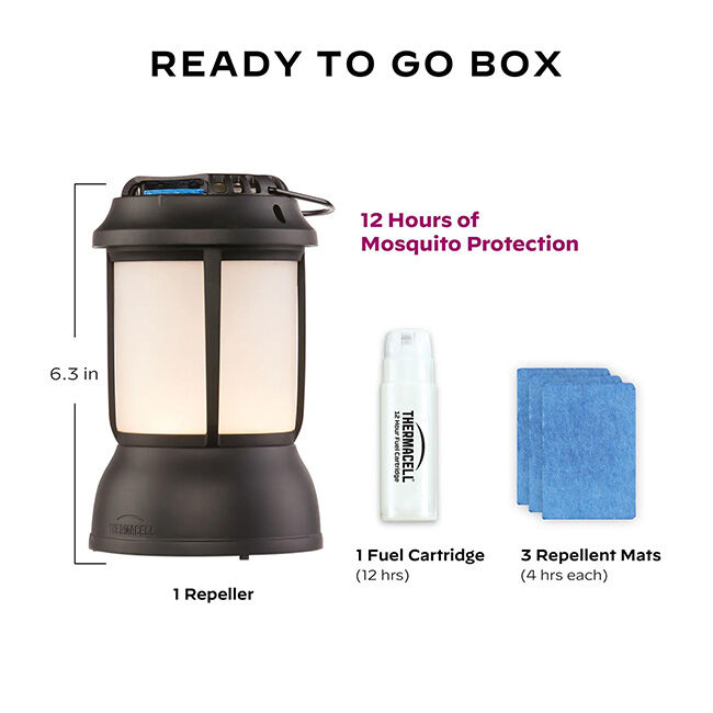 Thermacell Patio Shield Mosquito Repeller Lantern image number null