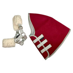 Crafty Ponies Hobby Horse Rug Set - Burgundy