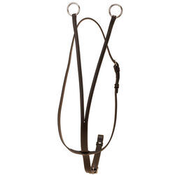 Tory Leather Running Martingale - Black
