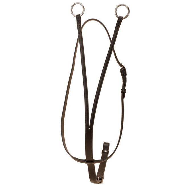 Tory Leather Running Martingale Black image number null