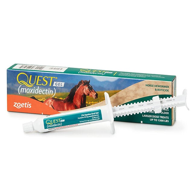 Zoetis QUEST Gel Dewormer - 0.5 oz image number null