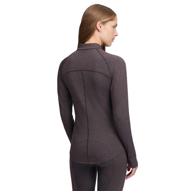 LeMieux Women's Heritage Herringbone Base Layer - Cocoa image number null