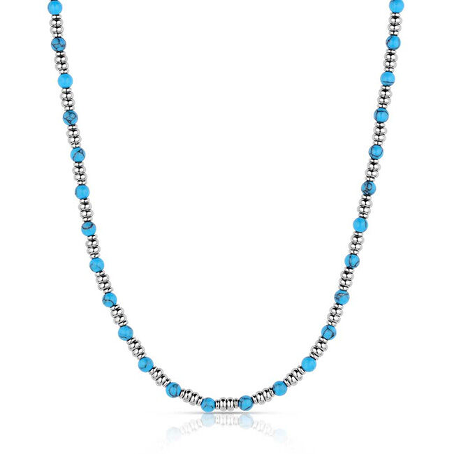 Montana Silversmiths Turquoise Beaded Necklace image number null