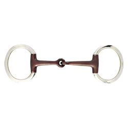 Korsteel Sweet Iron Jointed Eggbutt Snaffle Bit