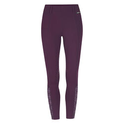 Kerrits Kids' Thermo Tech Full Leg Riding Tight - Elderberry/Elderberry Fantasy Fillies