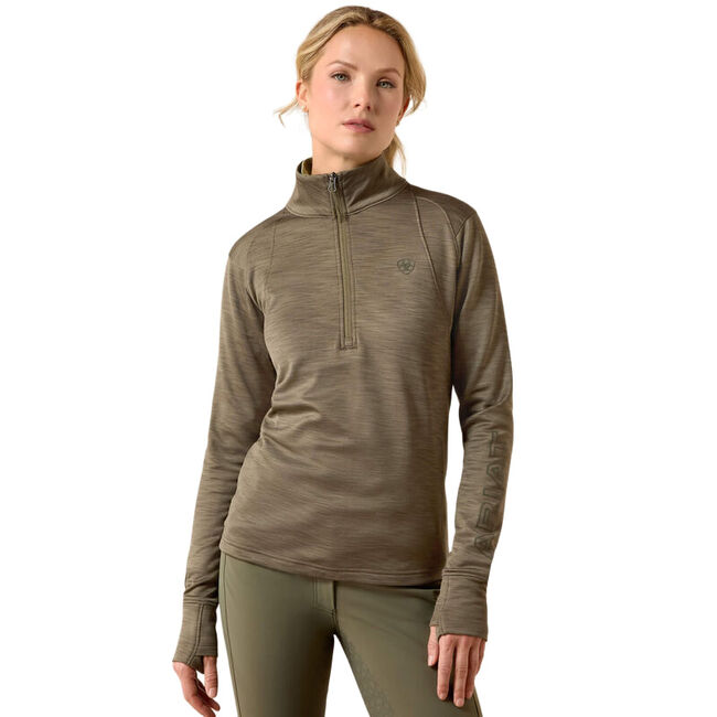 Ariat Women's Team EQ 1/2 Zip Pullover - Kalamata image number null