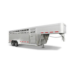 Featherlite 2022 8127 20' Gooseneck Livestock Trailer