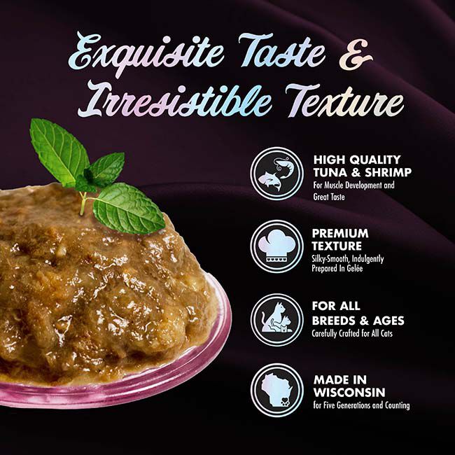 Fromm PurrSnickitty Cat Food - Tuna & Shrimp Entree in Gelee - 3 oz image number null