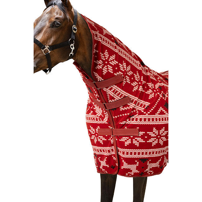 Horze Christmas Horse Sweater - Red image number null