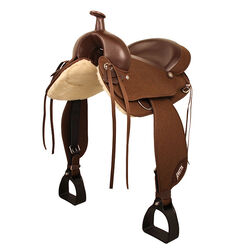 Abetta Limited Edition Classic Comfort Saddle - Brown