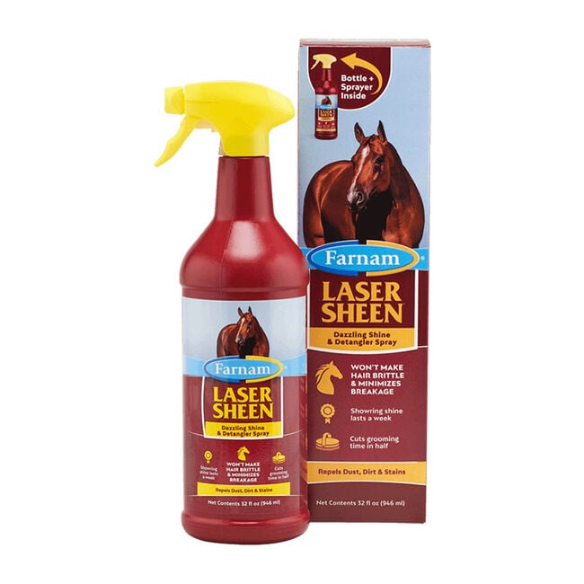 Farnam Laser Sheen Dazzling Shine & Detangler Spray image number null