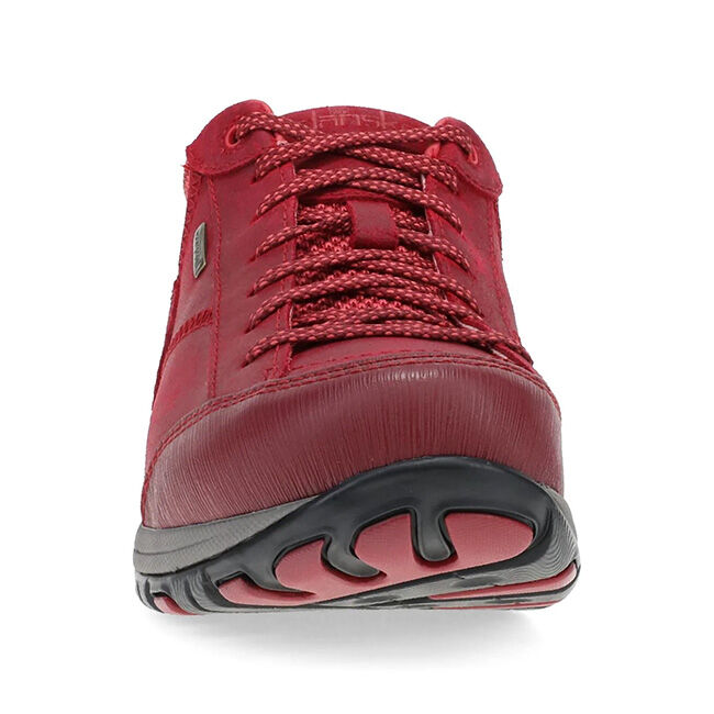 Dansko Women's Paisley Suede Waterproof Sneaker - Red image number null