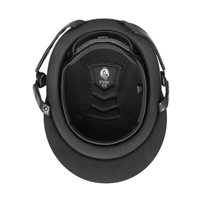 Equinavia Crown Riding Helmet with MIPS - Black/Black image number null