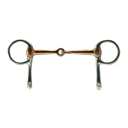 Intrepid International Copper Mouth Half Cheek Driving Bit