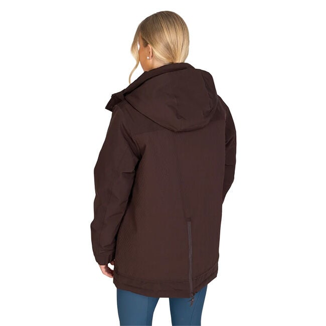 Shires Aubrion Women's Equestrian Winter Coat - Espresso image number null