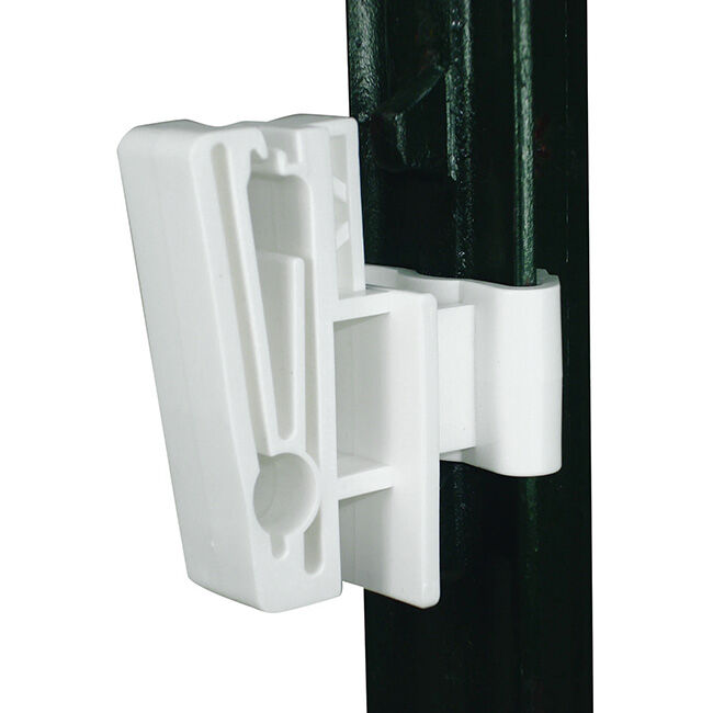 Field Guardian T Post - 2" Polytape or 3/8" Rope Insulator image number null