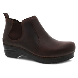 Dansko Women's Frankie Boot - Antique Brown Oiled