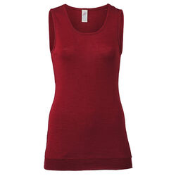 Engel Women's Wool/Silk Blend Long Tank Top - Mallow