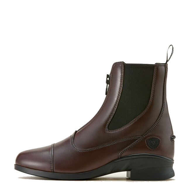 New: Ariat Women's Heritage Zip Paddock Boot - Light Brown image number null