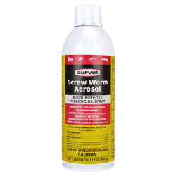 Durvet Screw Worm Aerosol - Multi-Purpose Insecticide Spray - 12 oz